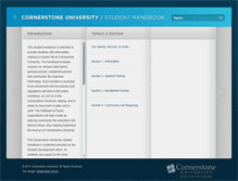 Tablet Screenshot of cuhandbook.com